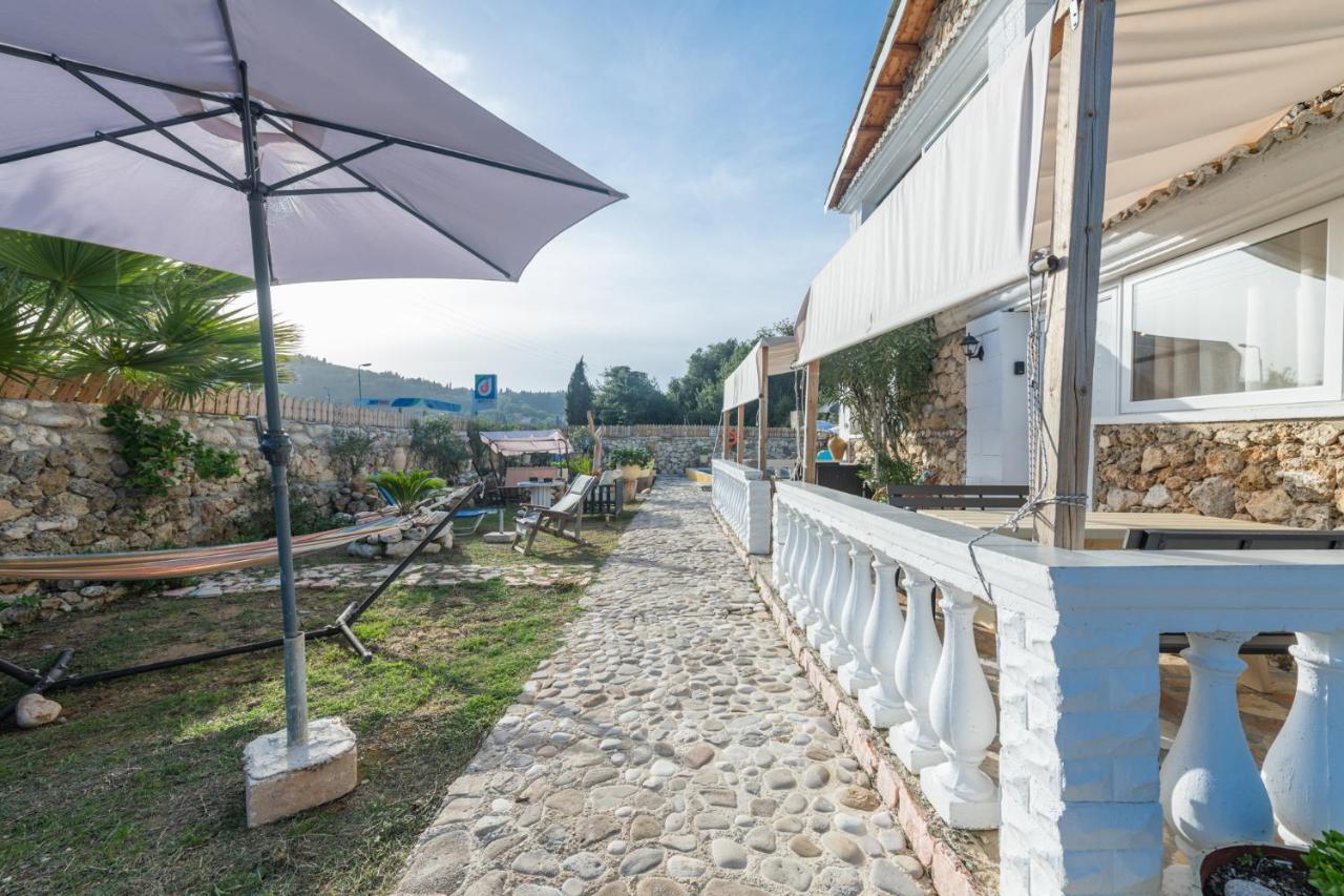 Kouramádes Stelios Stone House Sinarades 빌라 외부 사진