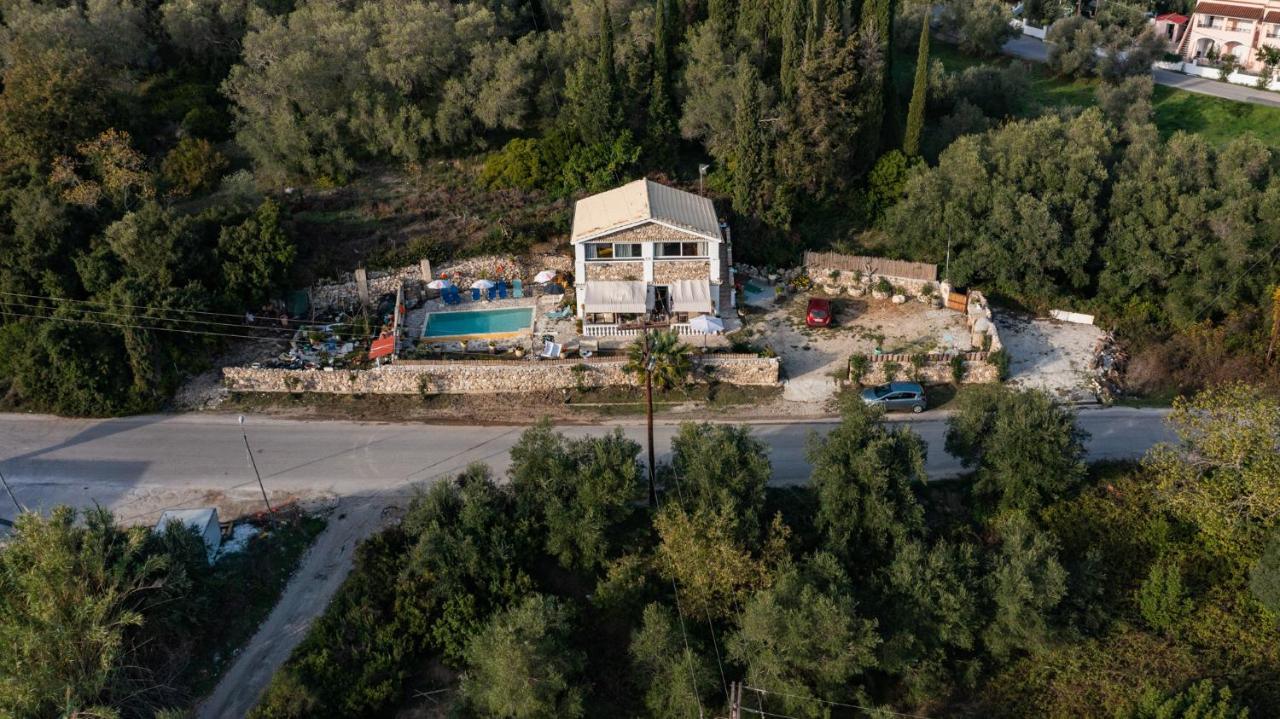 Kouramádes Stelios Stone House Sinarades 빌라 외부 사진